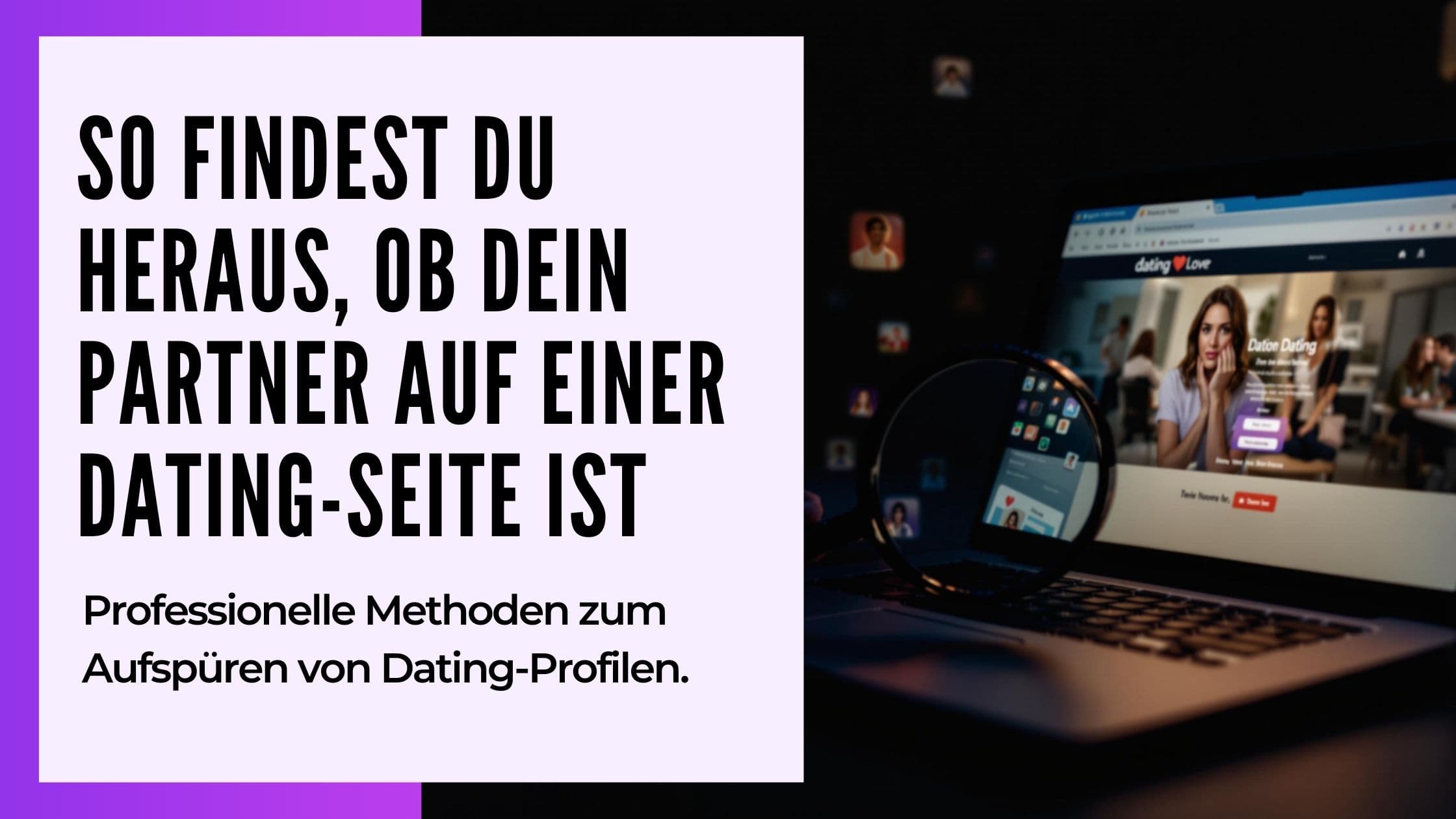 Cover Image for So findest du heraus, ob dein Partner auf Dating-Seiten ist: 5 bewährte Methoden in 2025