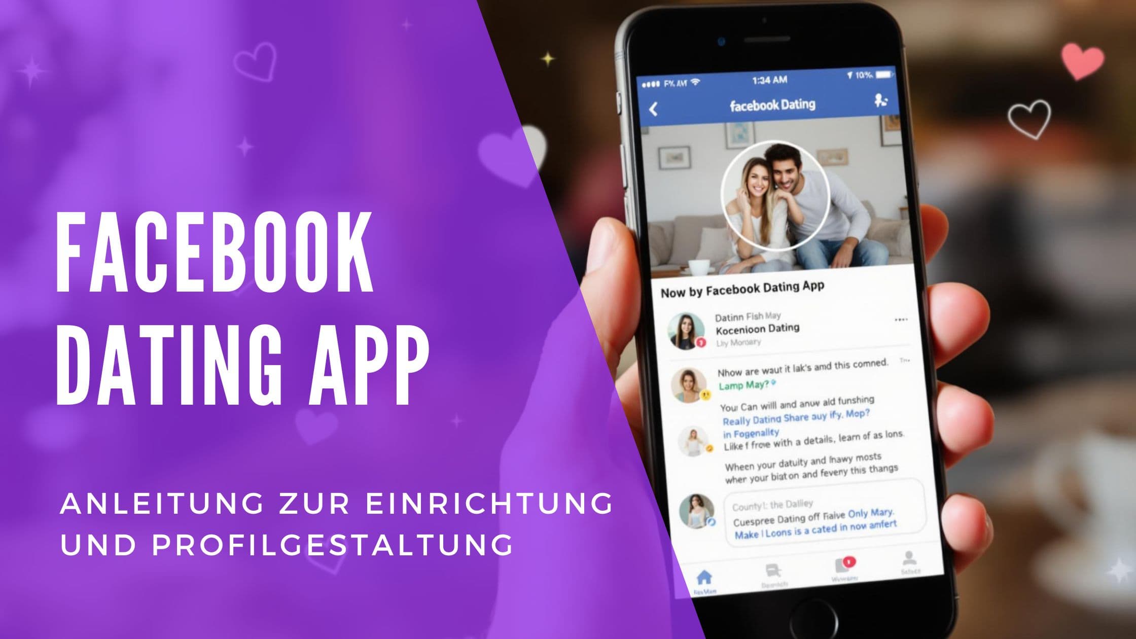 Cover Image for Facebook Dating App: Komplette Anleitung zur Einrichtung und Profilgestaltung