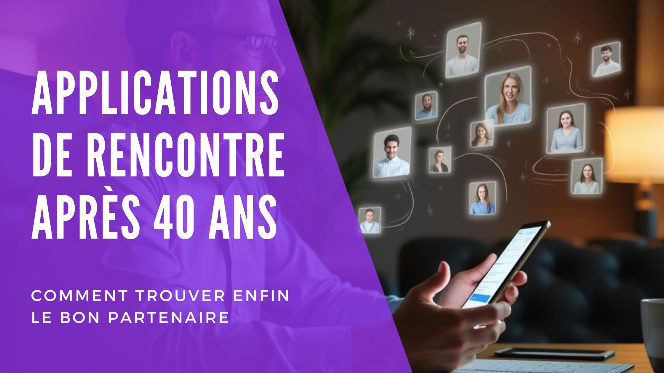 Cover Image for Applications de rencontres après 40 ans : Trouvez enfin le bon partenaire