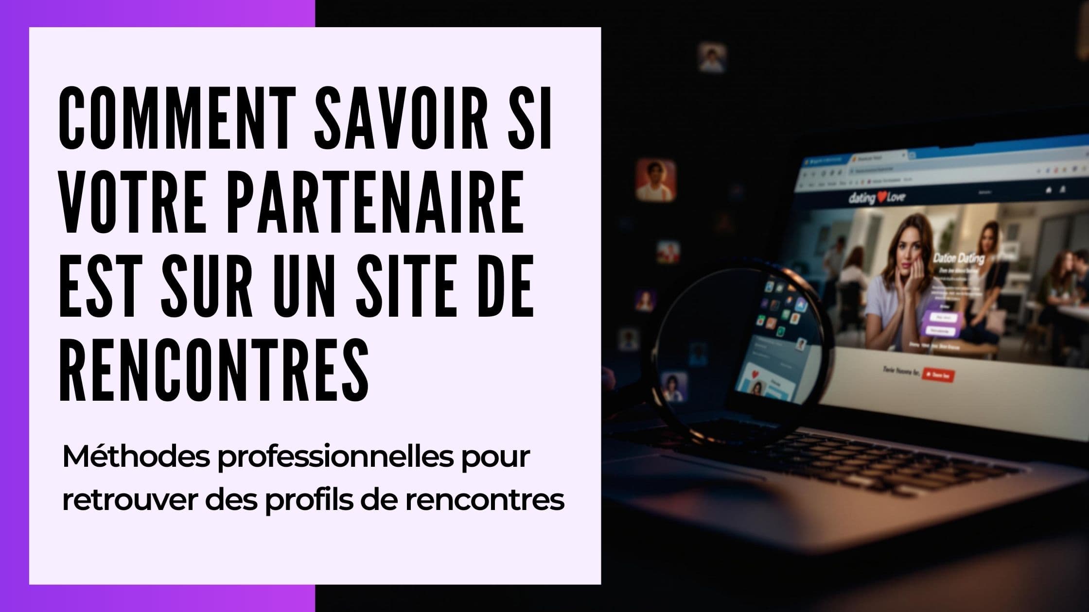 Cover Image for Comment découvrir si votre partenaire est sur des sites de rencontres : 5 méthodes éprouvées en 2025