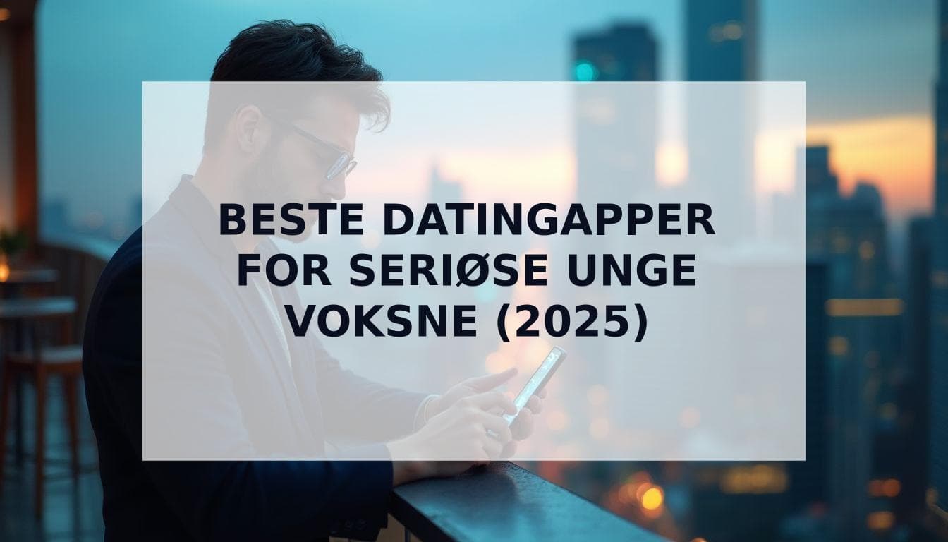 Cover Image for Din guide til de beste datingappene for seriøse unge voksne i 2025