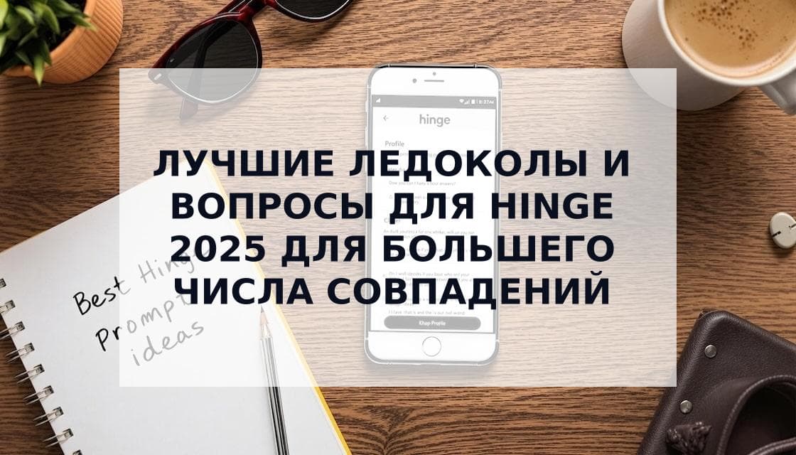 Cover Image for Лучшие ледоколы для Hinge 2025: Что действительно работает