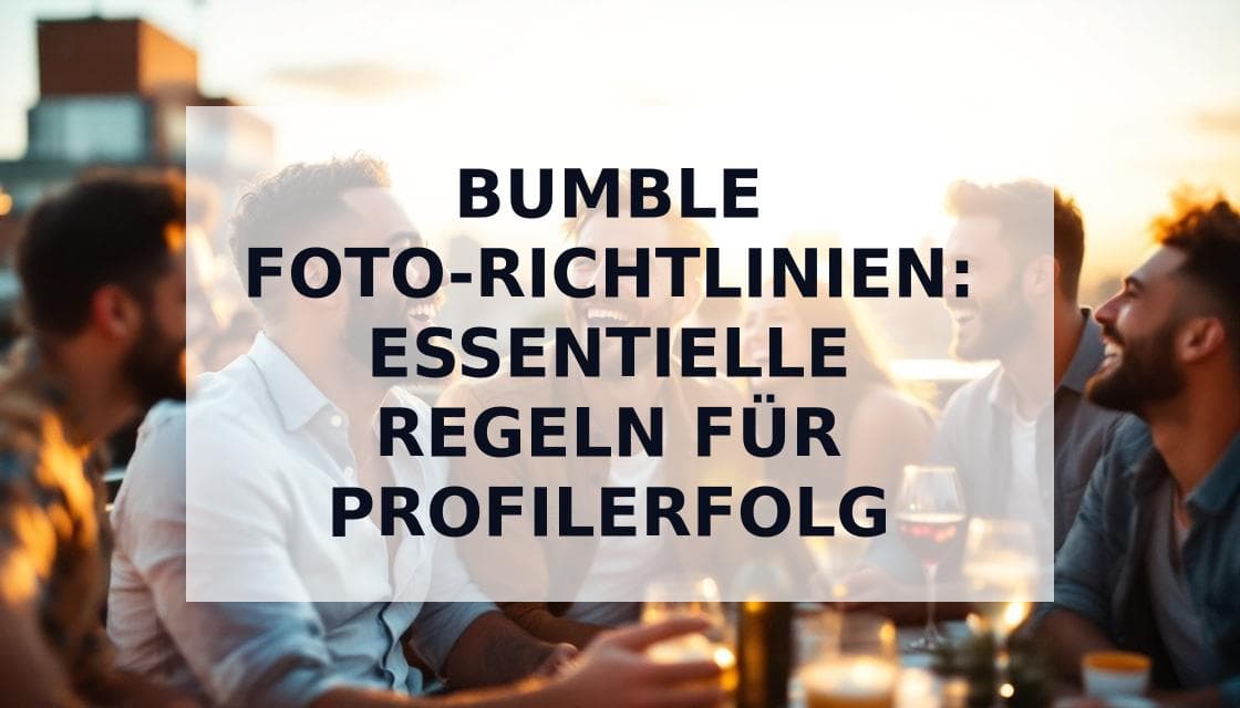 Cover Image for Ultimativer Leitfaden zu den Fotorichtlinien von Bumble: Regeln, Optimierung & Erfolgsstrategien