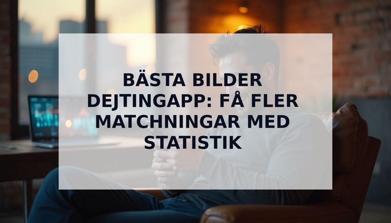 Cover Image for Bästa Bilder för Dejtingappar: 10 Databaserade Bilder som Ger Fler Matchningar