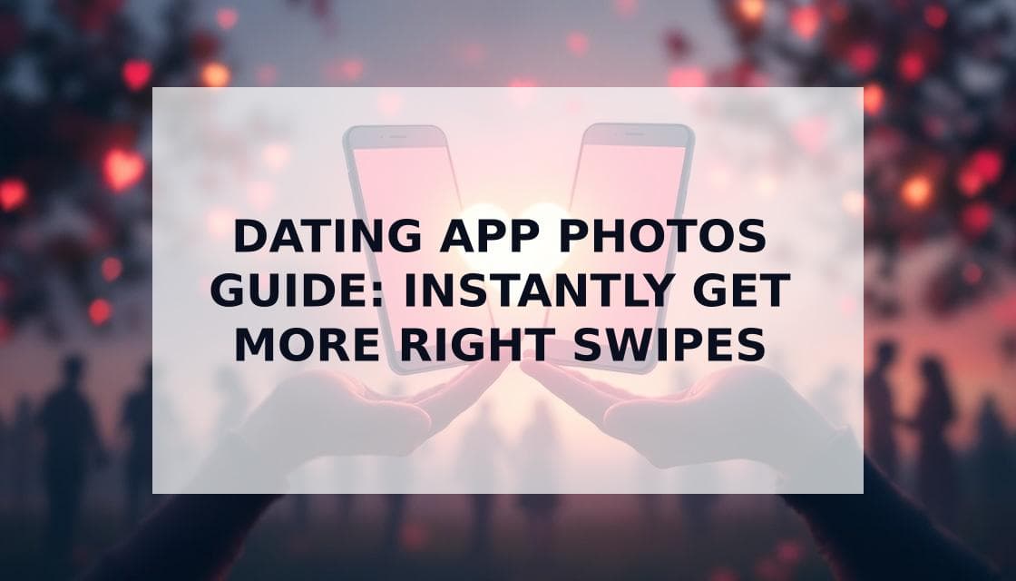 Cover Image for Dating App Photos: The Science Behind What Makes People Swipe Right