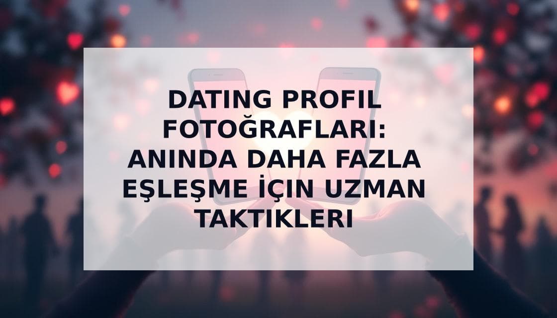 Cover Image for Dating Uygulamaları için Mükemmel Profil Fotoğrafları: 2025 Nihai Eşleşme Rehberi