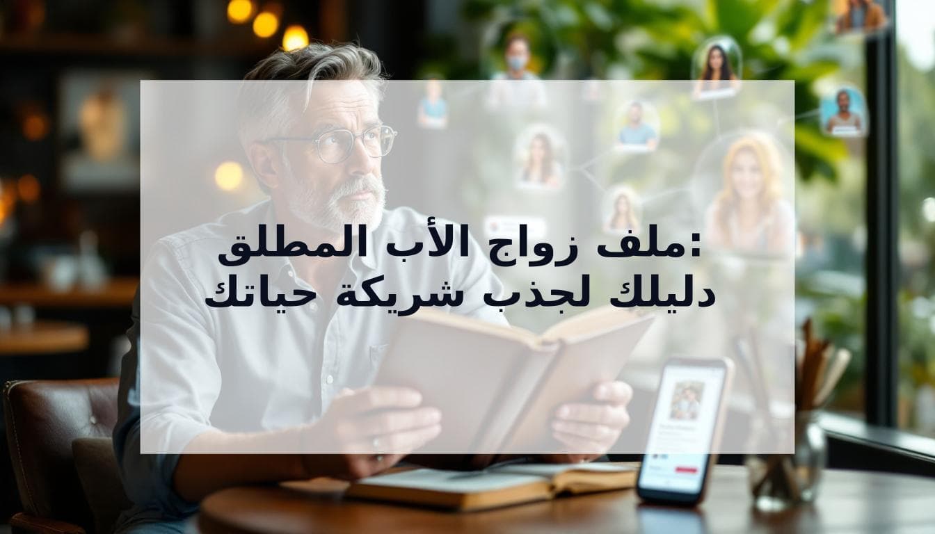 Cover Image for دليل الأب المطلق: كيف تنجح في <strong>البحث عن زوجة كأب مطلق</strong> وتبني ملف زواج جذاب