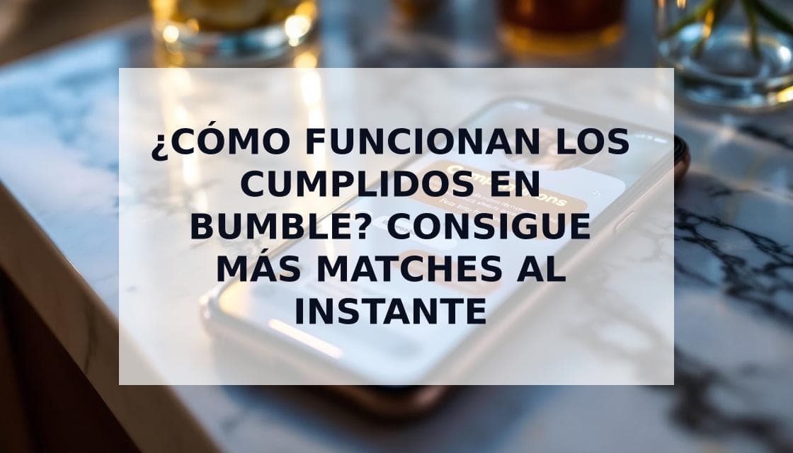 Cover Image for Cómo funcionan los cumplidos en Bumble: Guía completa 2025