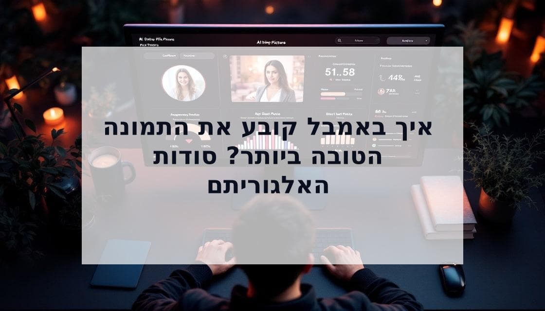 Cover Image for איך באמבל קובע את התמונה הטובה ביותר לפרופילי דייטינג? סודות האלגוריתם נחשפים