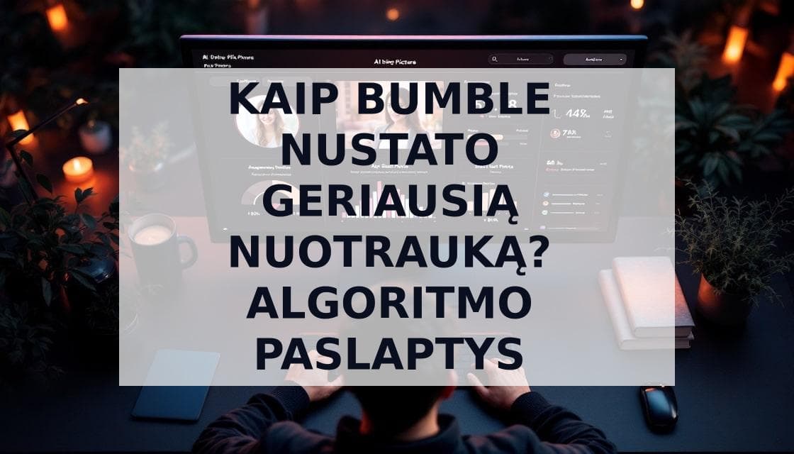 Cover Image for Kaip Bumble nustato geriausią nuotrauką pažinčių profiliams? Algoritmo paslaptys atskleistos