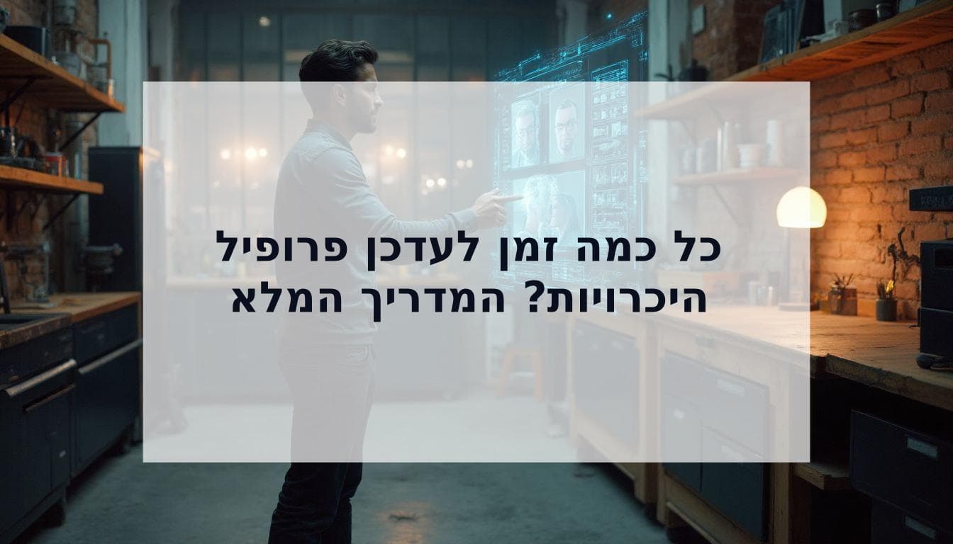 Cover Image for כל כמה זמן לעדכן פרופיל היכרויות? האסטרטגיה המנצחת