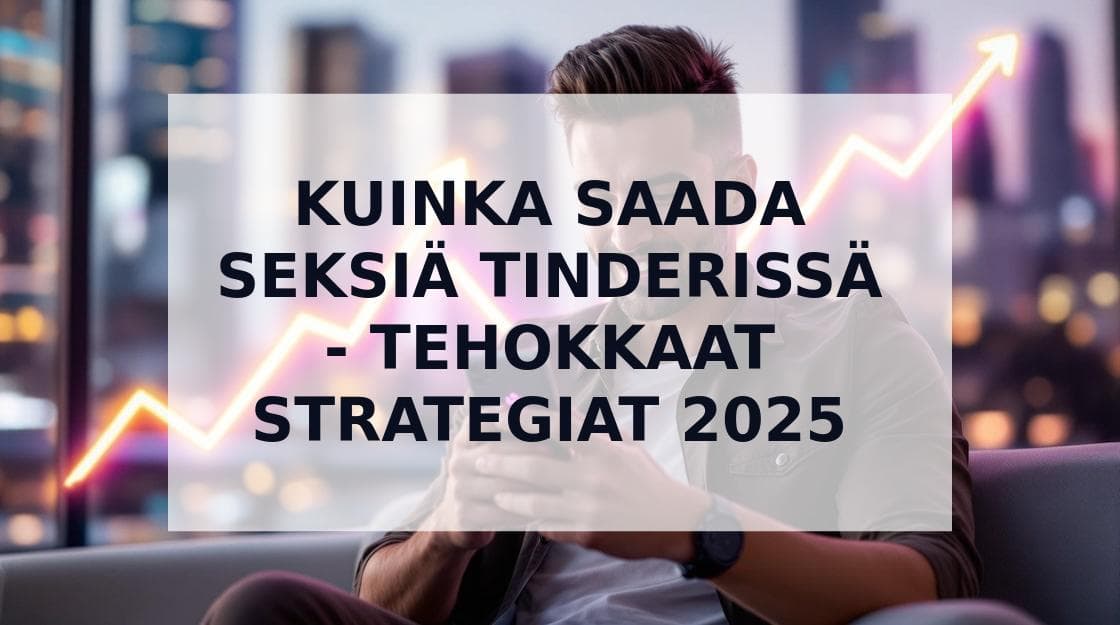 Cover Image for Kuinka Saada Seksiä Tinderissä: Parhaat Vinkit Suomalaisille 2025