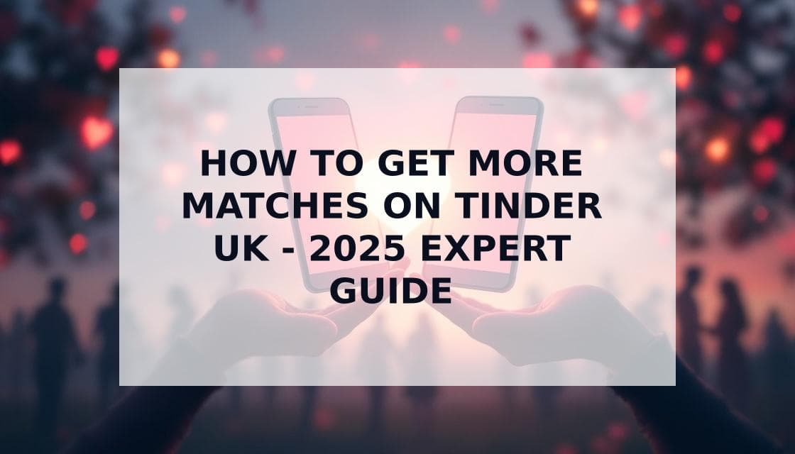 Cover Image for How to Get More Matches on Tinder: Proven Tips for UK Daters in 2025