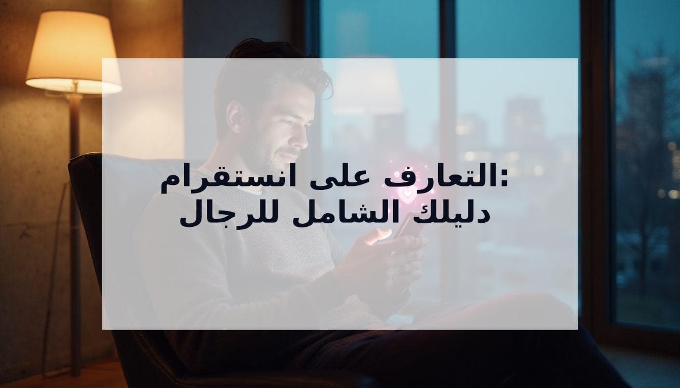 Cover Image for كيف تستخدم انستقرام للتعارف: الدليل الشامل للرجال (2025)