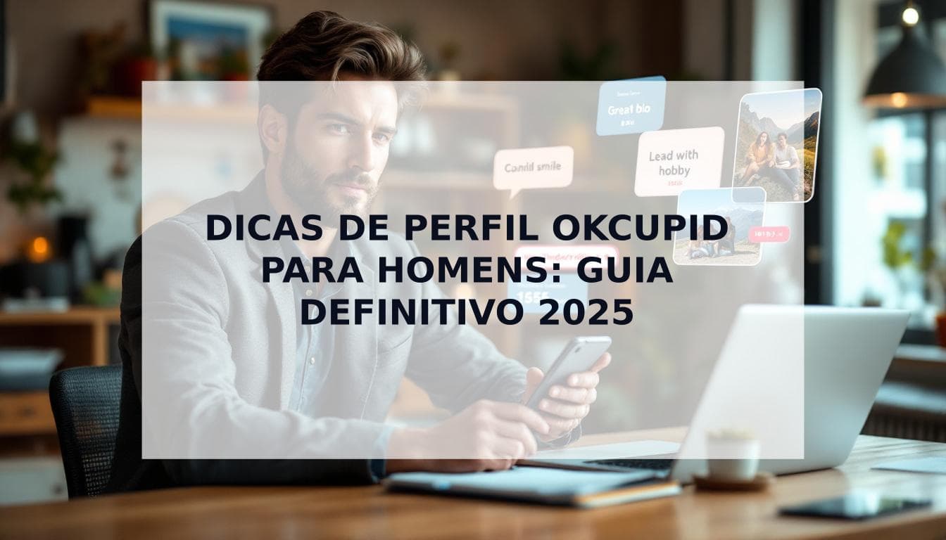 Cover Image for O Guia Definitivo para Criar um Perfil OkCupid Irresistível para Homens (2025)