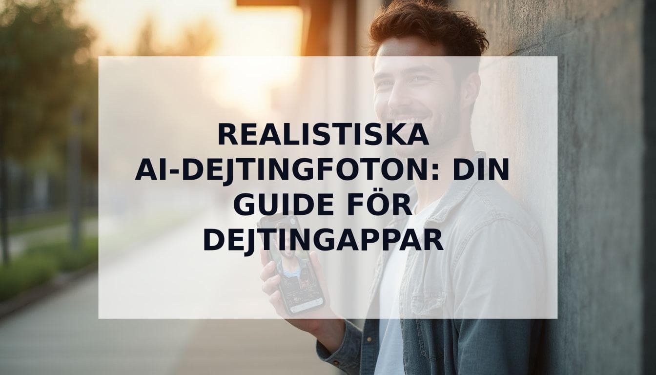 Cover Image for Realistiska AI-dejtingfoton: Den ultimata guiden till äkta AI-bilder