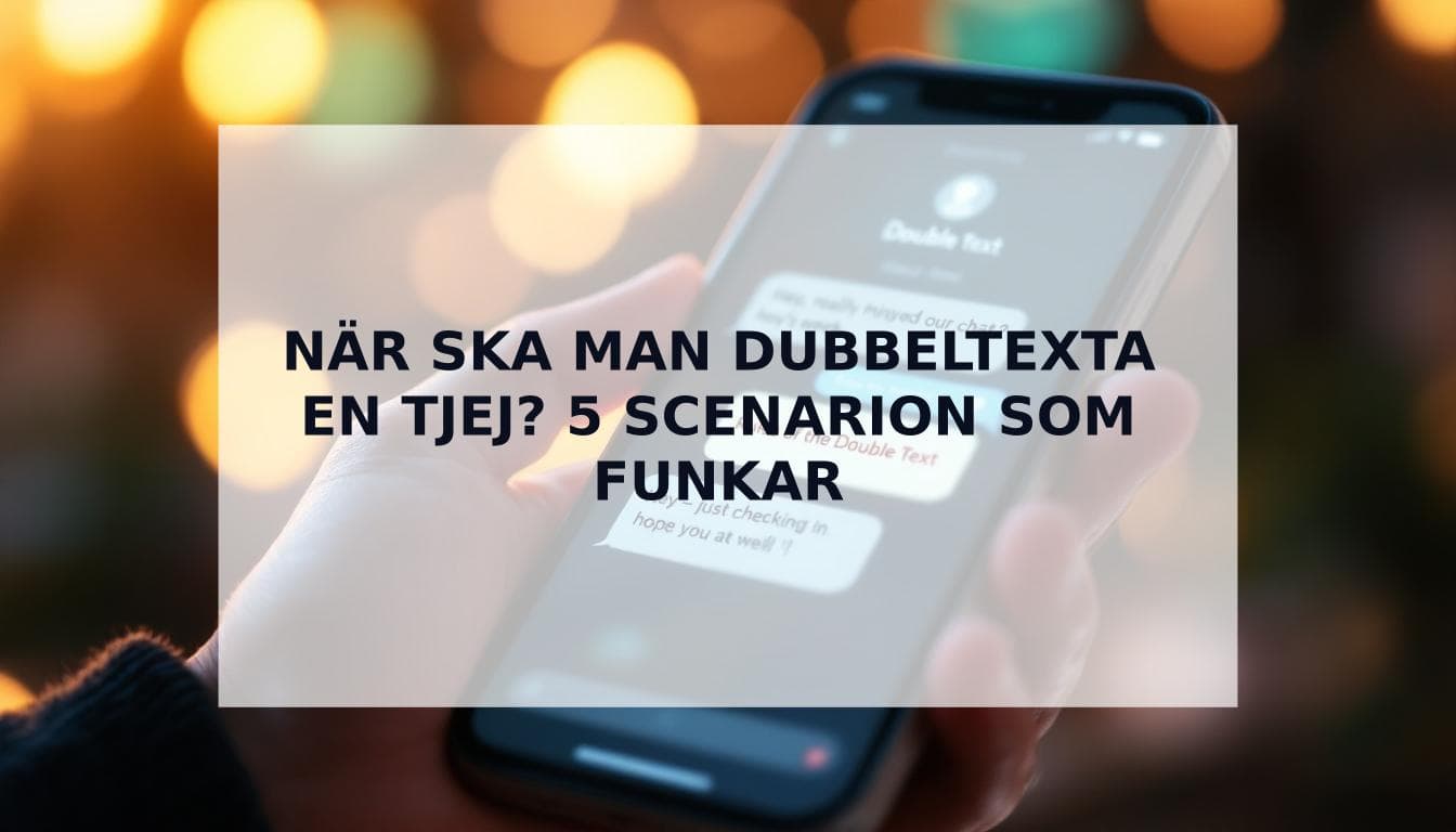 Cover Image for När ska man skicka ett nytt meddelande? Reglerna för dubbeltexting