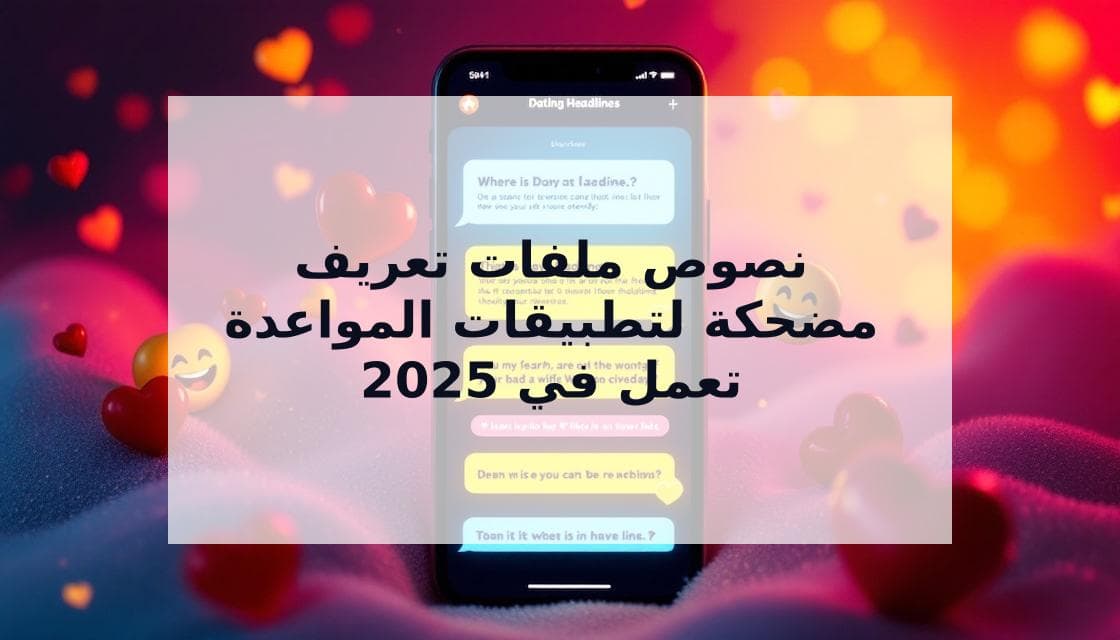 Cover Image for 20 عبارات ملف تعريف مضحكة لتطبيقات المواعدة: اجذب الانتباه واحصل على المزيد من التوافقات