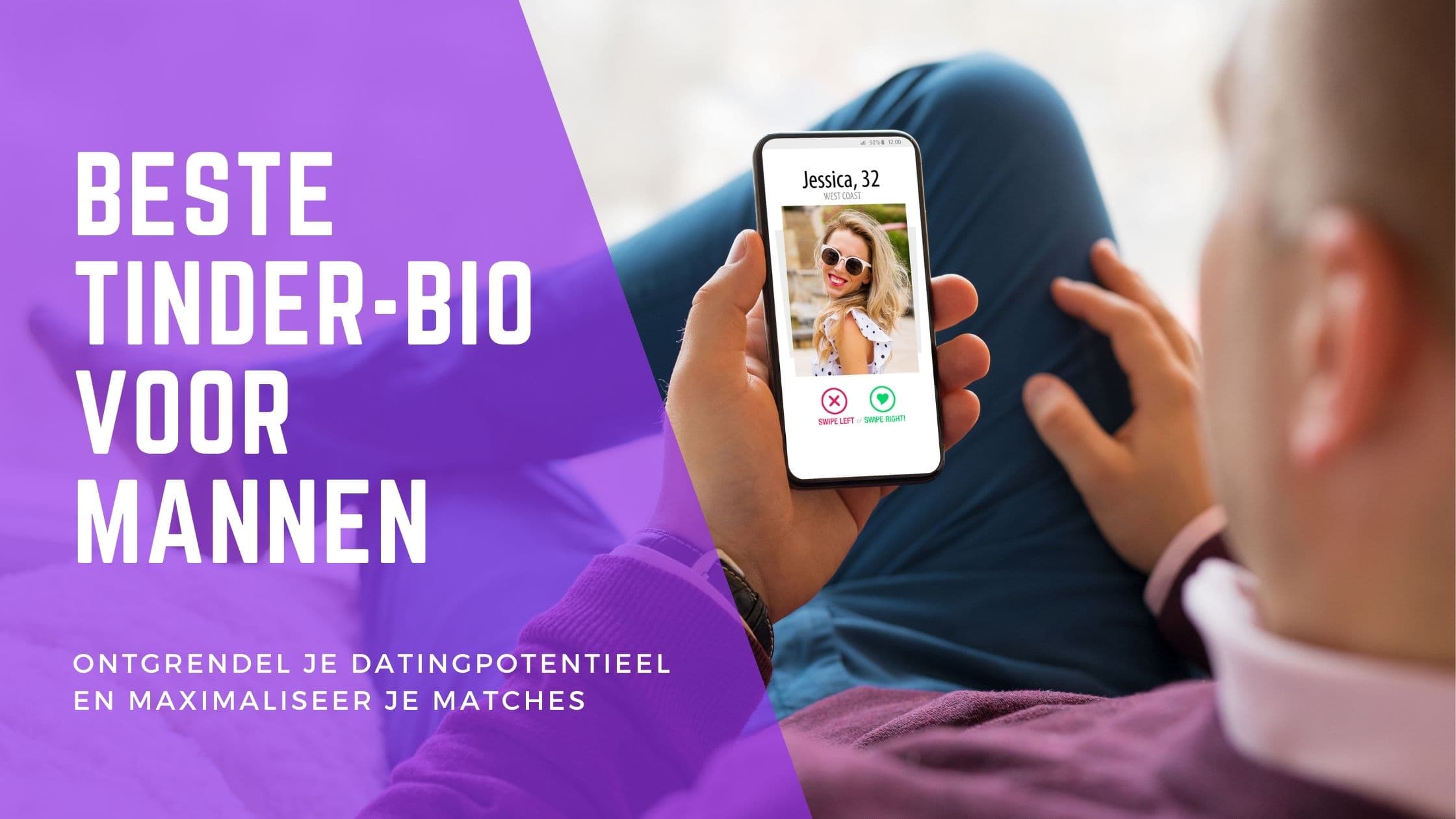 Cover Image for De perfecte Tinder-bio maken: 150+ voorbeelden voor mannen