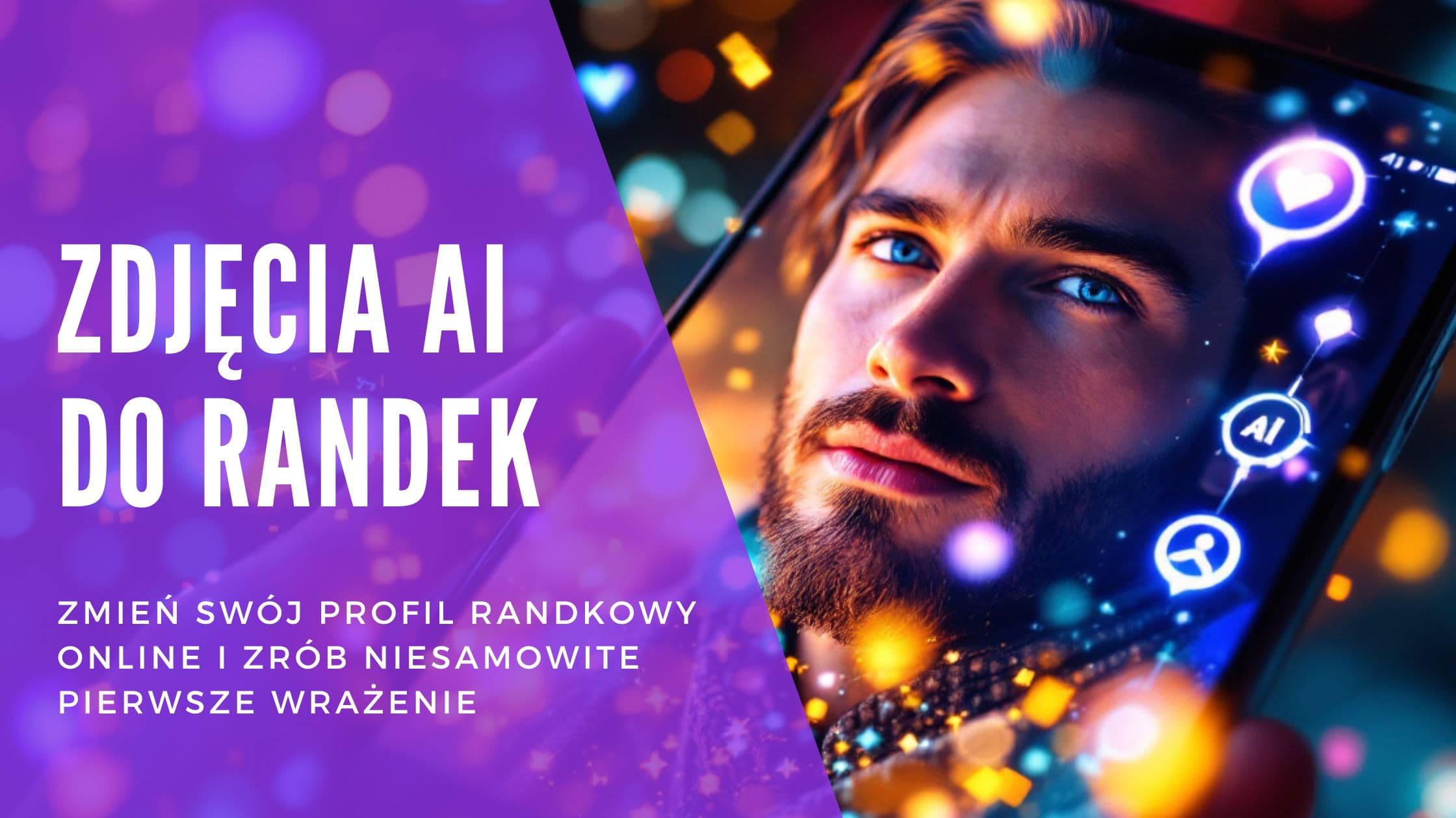 Cover Image for Popraw swoje randkowe profile dzięki zdjęciom generowanym przez AI: Zrób niezapomniane pierwsze wrażenie