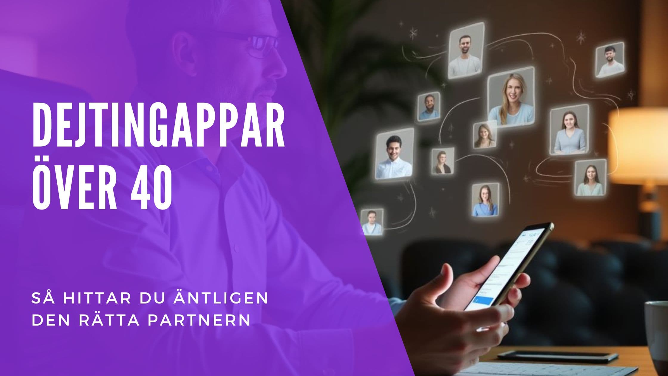 Cover Image for Datingappar för 40+: Så hittar du äntligen rätt partner