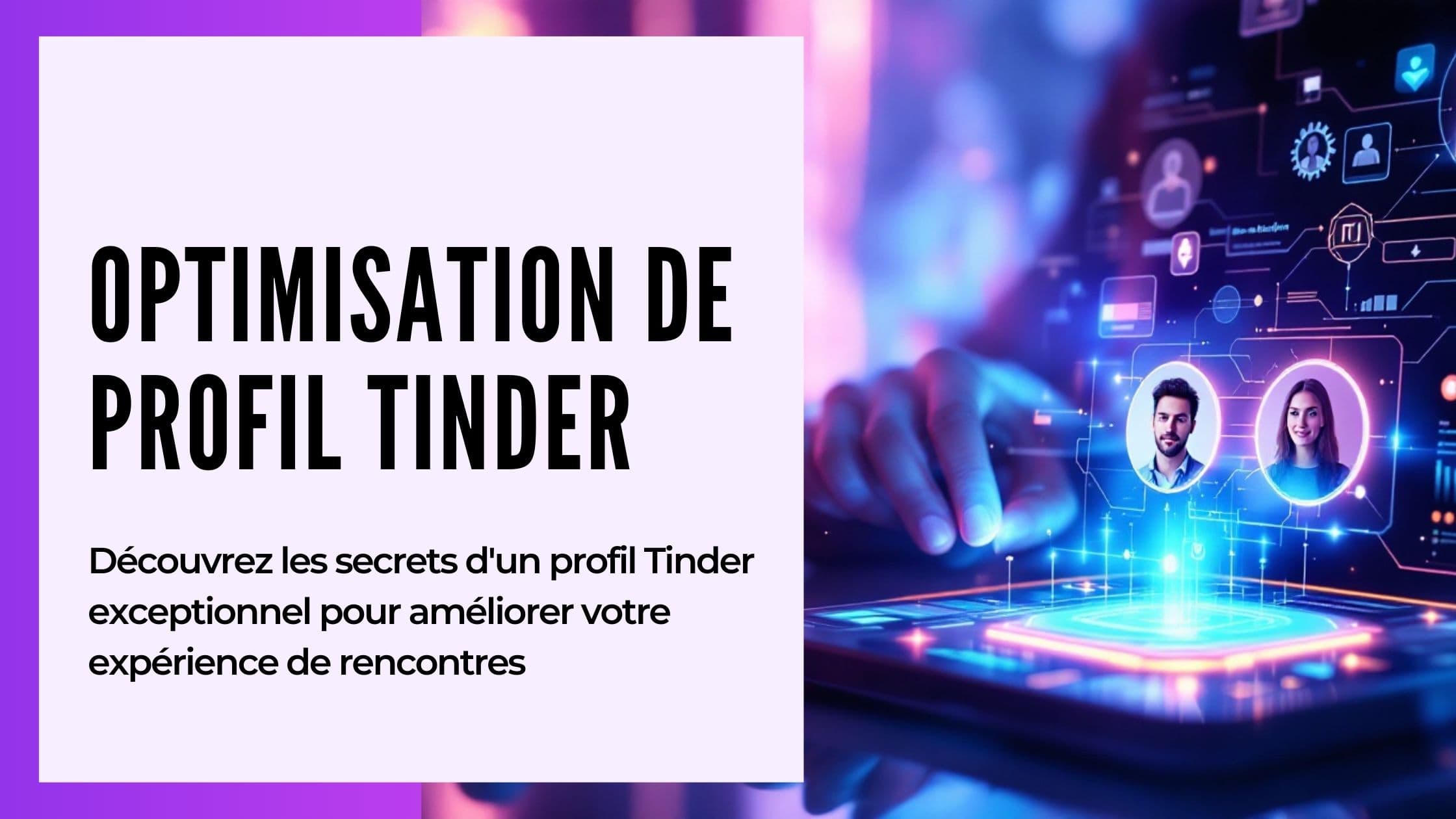 Cover Image for Optimiser Son Profil Tinder en 2026 : 15 Astuces pour Tripler tes Matchs