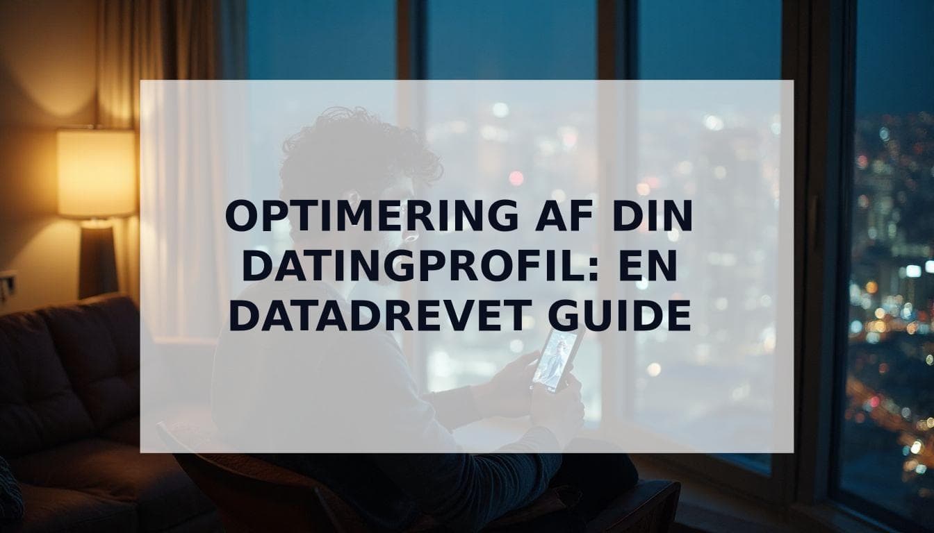 Cover Image for Optimering af din datingprofil: Den datadrevne guide til at få flere matches