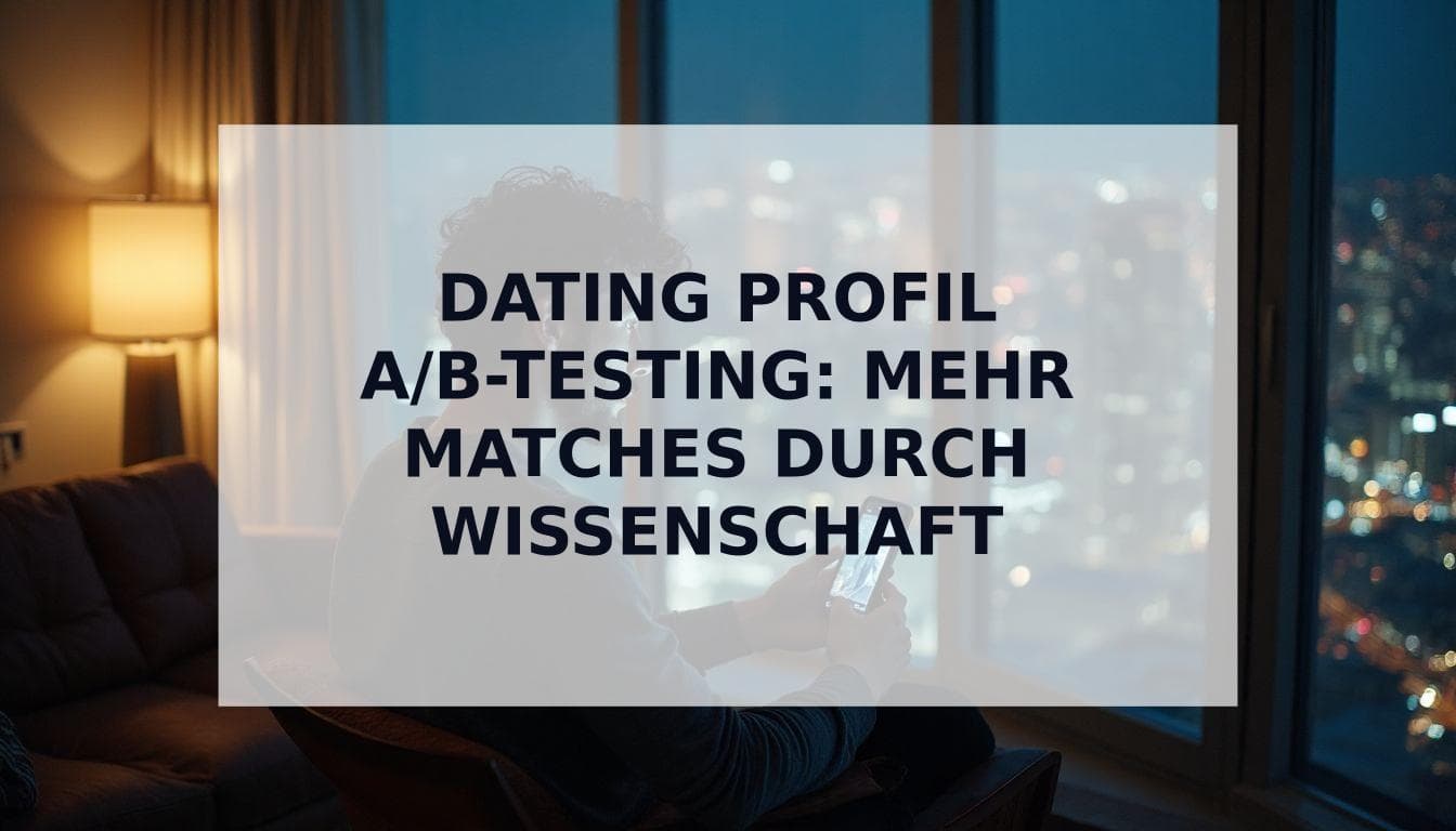 Cover Image for Dating Profil A/B-Testing: Wissenschaftlich zu mehr Matches (Guide 2026)