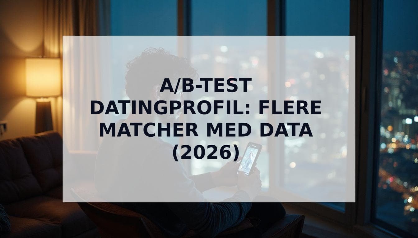 Cover Image for Komplett Guide: A/B-Testing av Datingprofil for Flere Matches i Norge