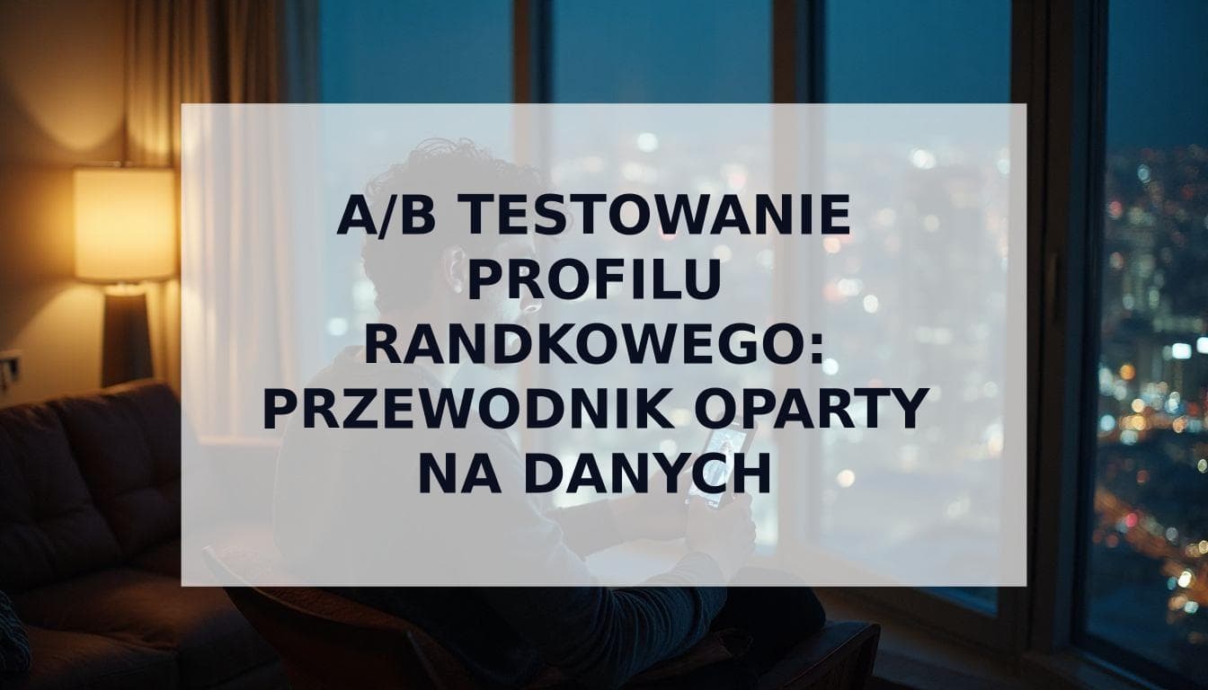 Cover Image for A/B testowanie profilu randkowego: Przewodnik oparty na danych, jak zdobyć więcej matchy