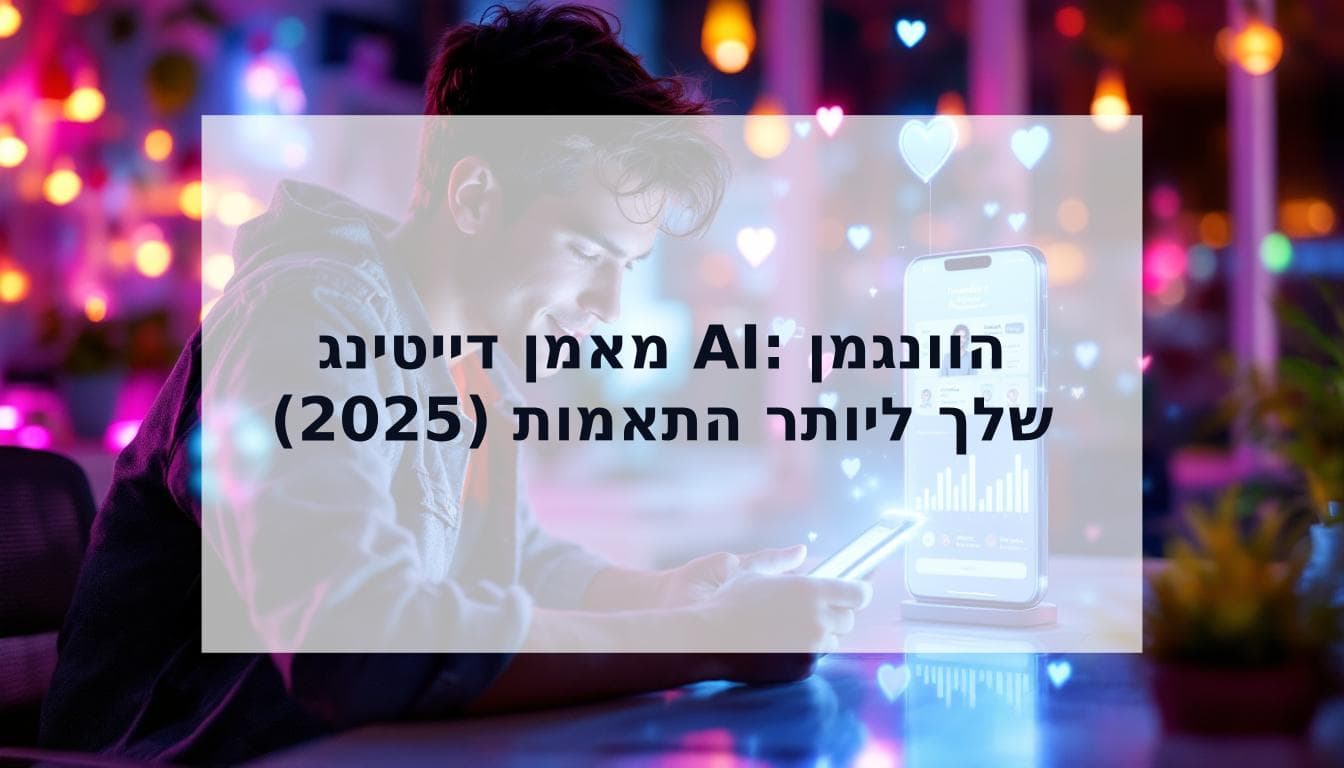 Cover Image for המדריך המקיף למאמן דייטינג AI: הוונגמן AI שלך ליותר התאמות ב-2025