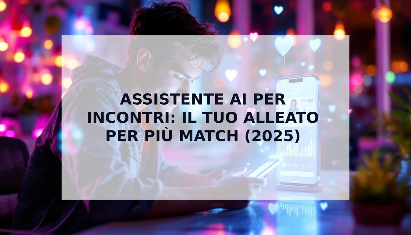 Cover Image for La Guida Definitiva all'Assistente AI per Incontri: Il Tuo Alleato AI per Più Match nel 2025
