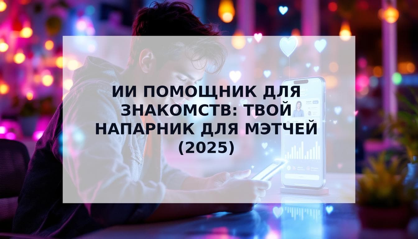 Cover Image for ИИ помощник для знакомств: Твой ИИ-напарник для большего числа мэтчей в 2025 году