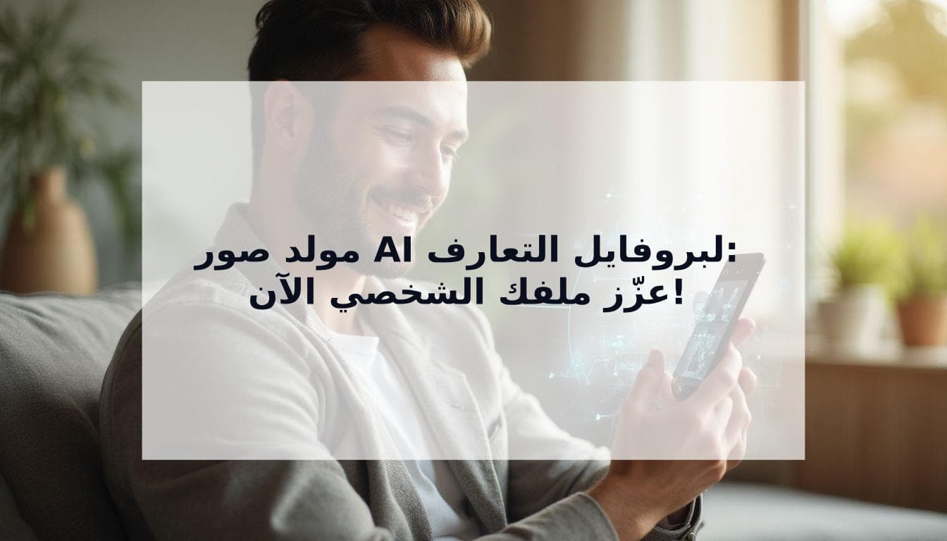 Cover Image for مولد صور بالذكاء الاصطناعي لتطبيقات التعارف: دليلك الشامل لتحسين بروفايلك