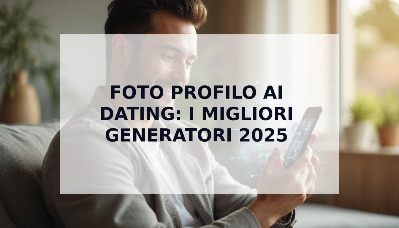 Cover Image for Foto Profilo AI per Dating: La Guida ai Migliori Generatori del 2025