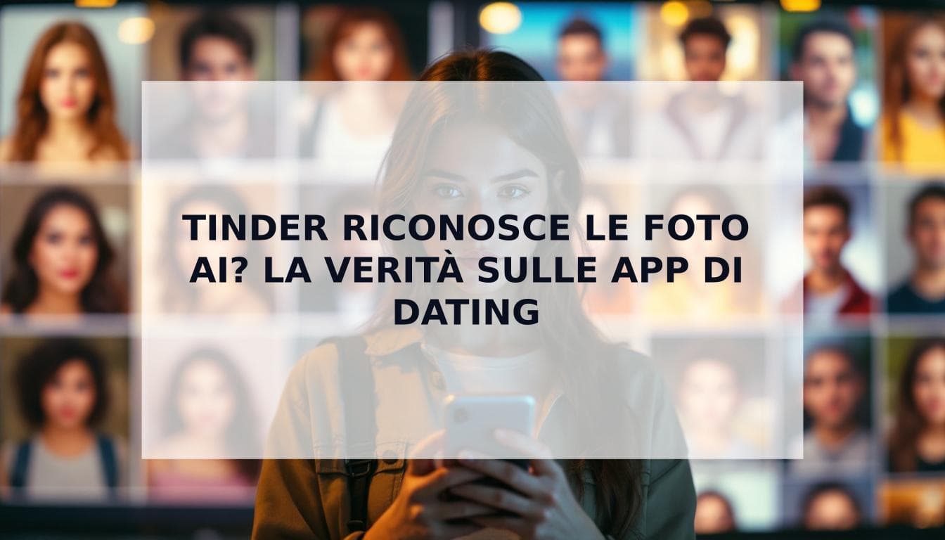 Cover Image for Le donne capiscono che usi foto AI? La verità : Tinder riconosce le foto AI?