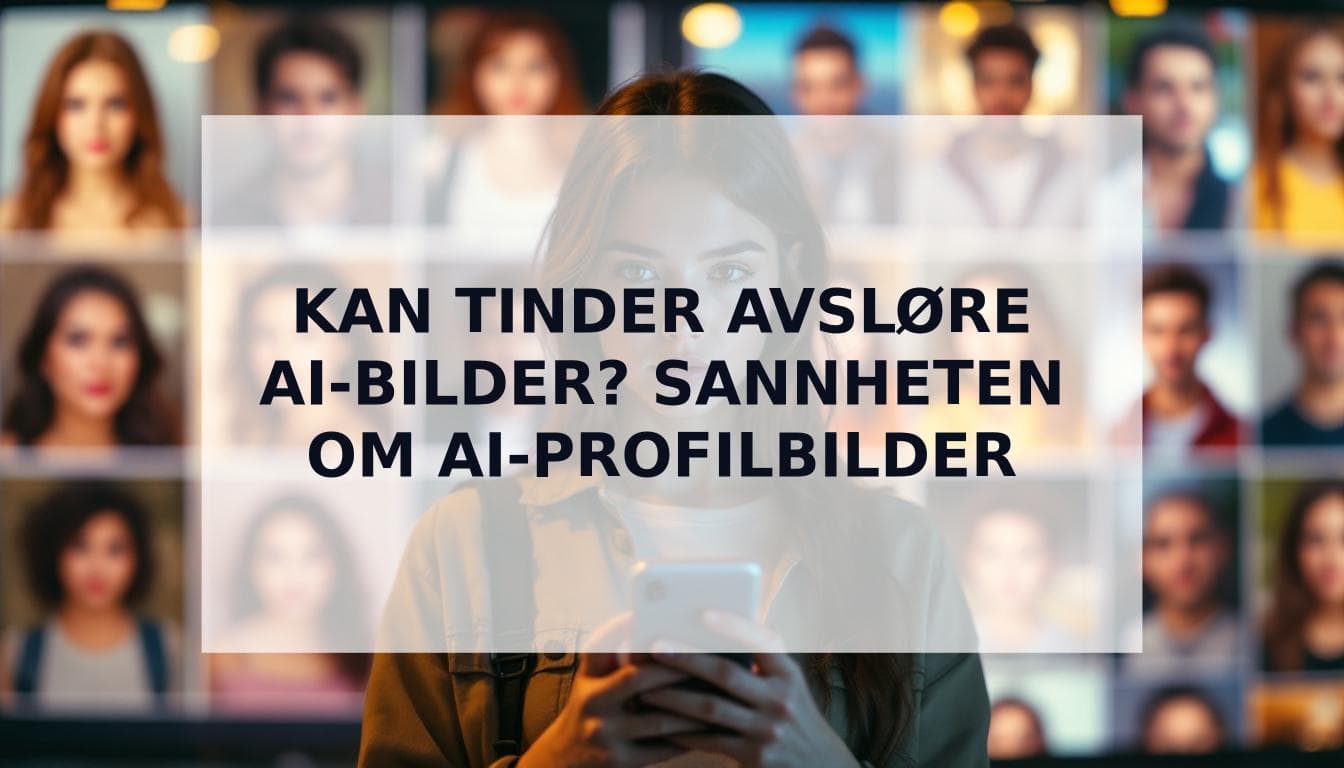 Cover Image for Kan Tinder avsløre AI-bilder? Og hva synes jenter egentlig om AI på datingapper?