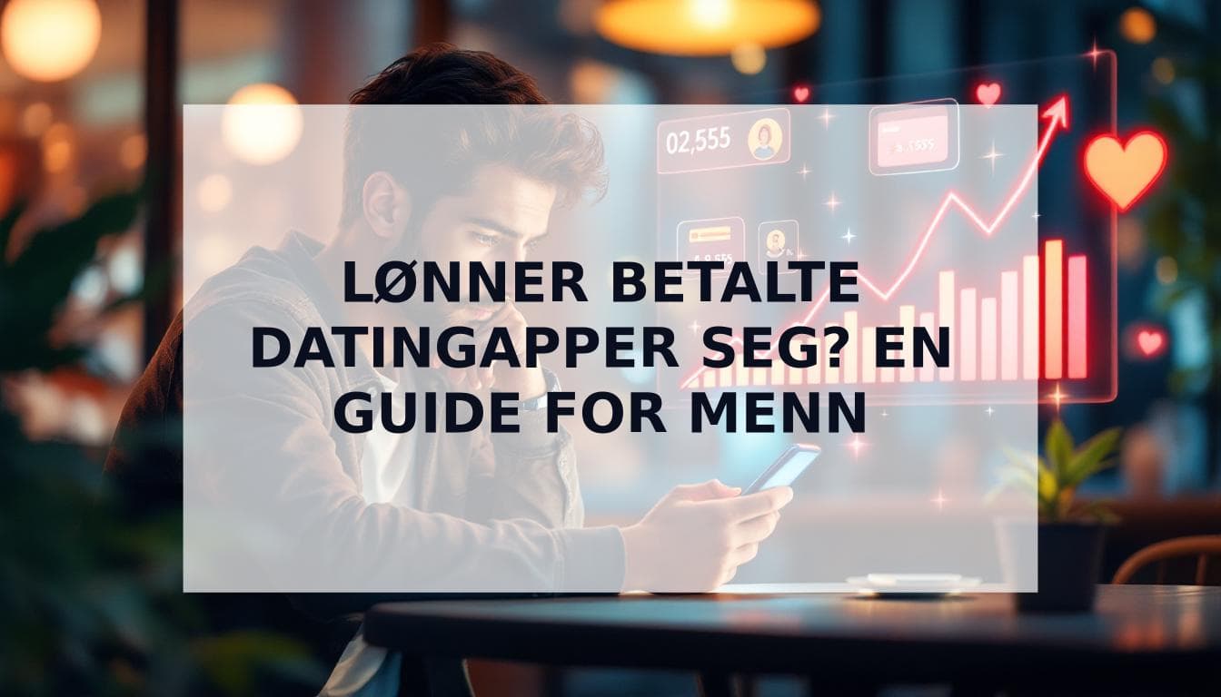Cover Image for Lønner betalte datingapper seg? En guide for menn til investering i flere matcher