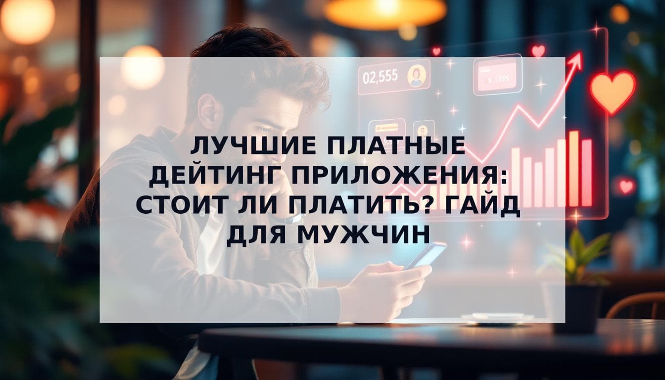 Cover Image for Стоит ли платить за лучшие платные приложения для знакомств? Руководство для мужчин по увеличению мэтчей