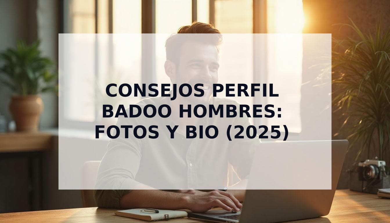 Cover Image for La Guía Definitiva de Consejos para tu Perfil de Badoo: Fotos y Biografía para Hombres (2025)