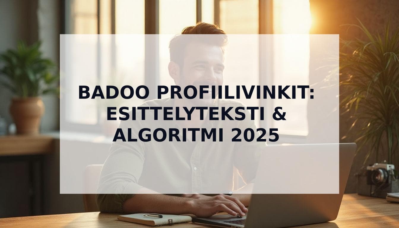 Cover Image for Badoo Profiilivinkit Miehille: Esittelyteksti & Algoritmi (2025)