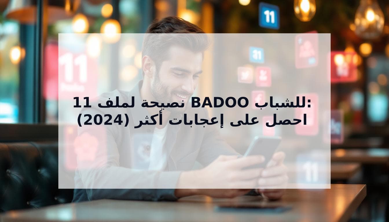 Cover Image for دليلك الشامل: 11 نصيحة عملية لملف Badoo للشباب