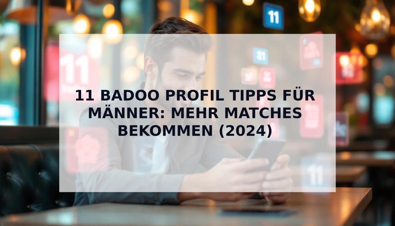 Cover Image for Dein ultimativer Leitfaden: 11 umsetzbare Badoo Profil Tipps für Männer