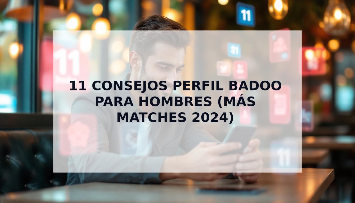 Cover Image for Tu Guía Definitiva: 11 **Consejos Perfil Badoo para Hombres** para Triunfar
