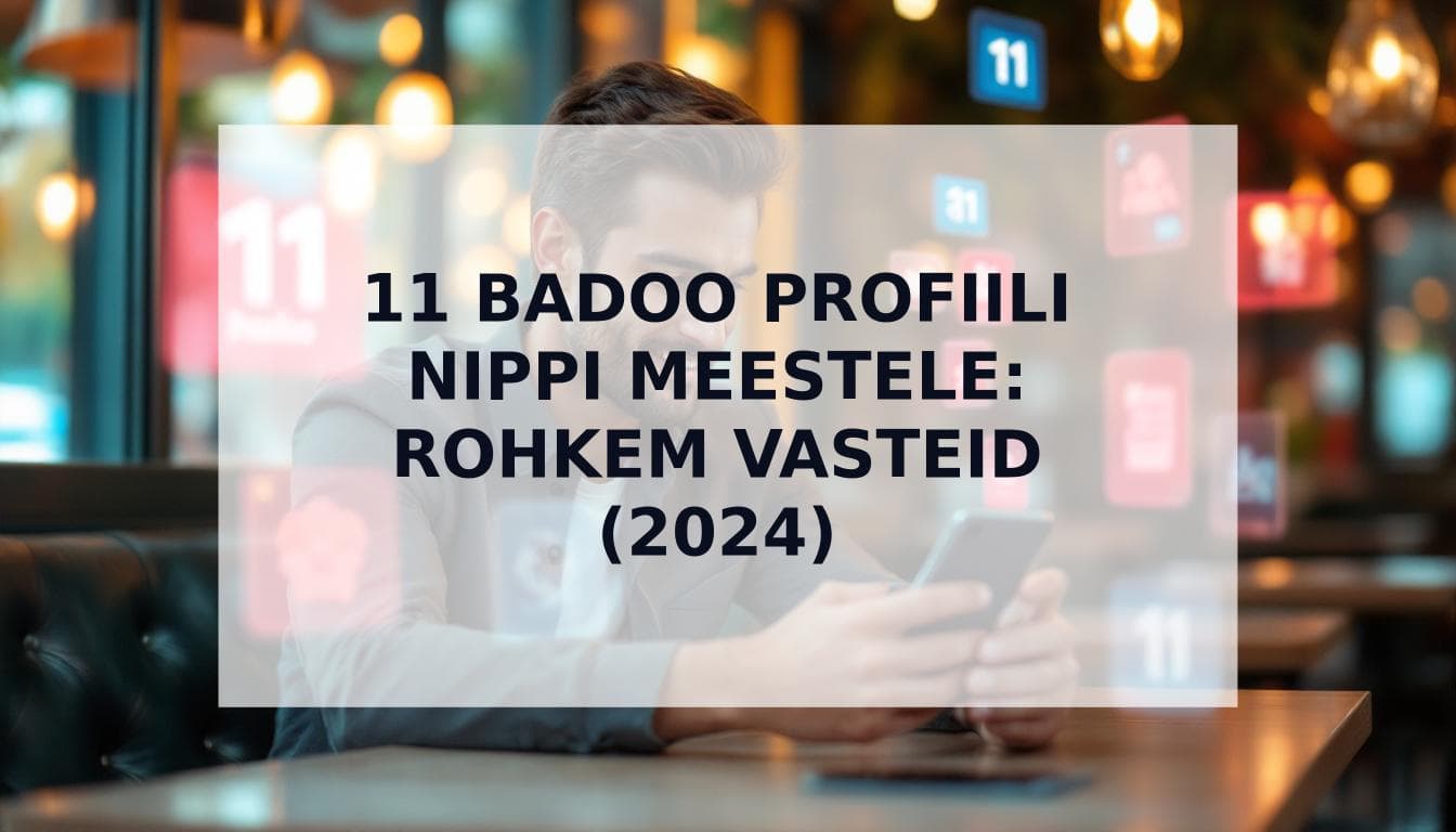 Cover Image for Sinu ĂĽlim juhend: 11 praktilist Badoo profiili nippi meestele