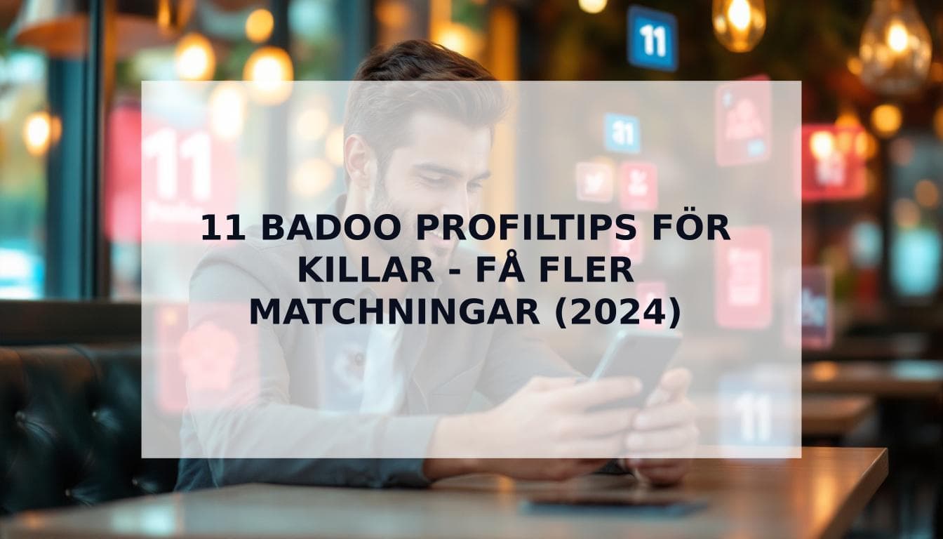 Cover Image for Din ultimata guide: 11 handfasta Badoo profiltips för killar