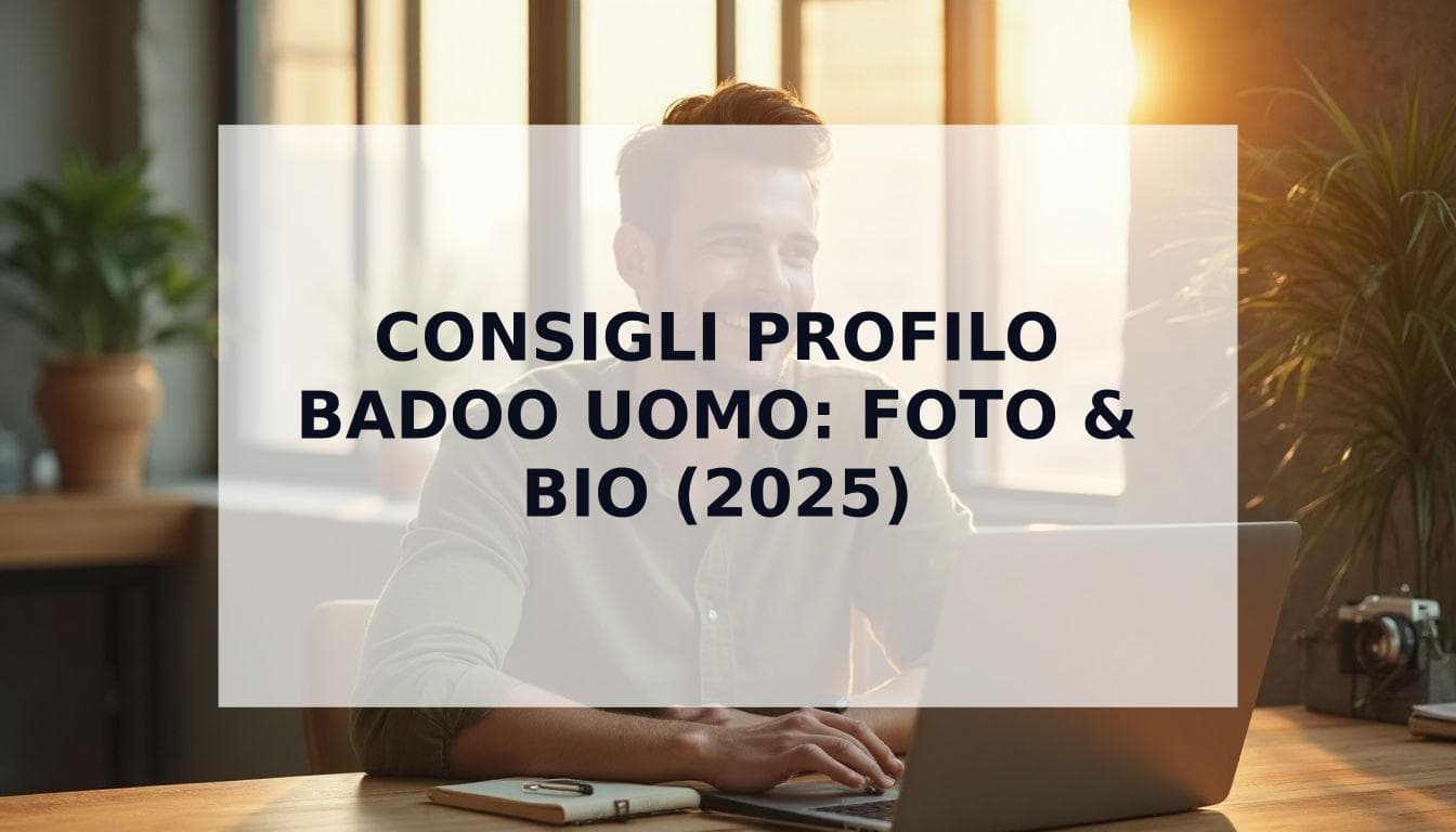 Cover Image for La Guida Definitiva ai Consigli per il Profilo Badoo: Foto e Bio per Uomini (2025)