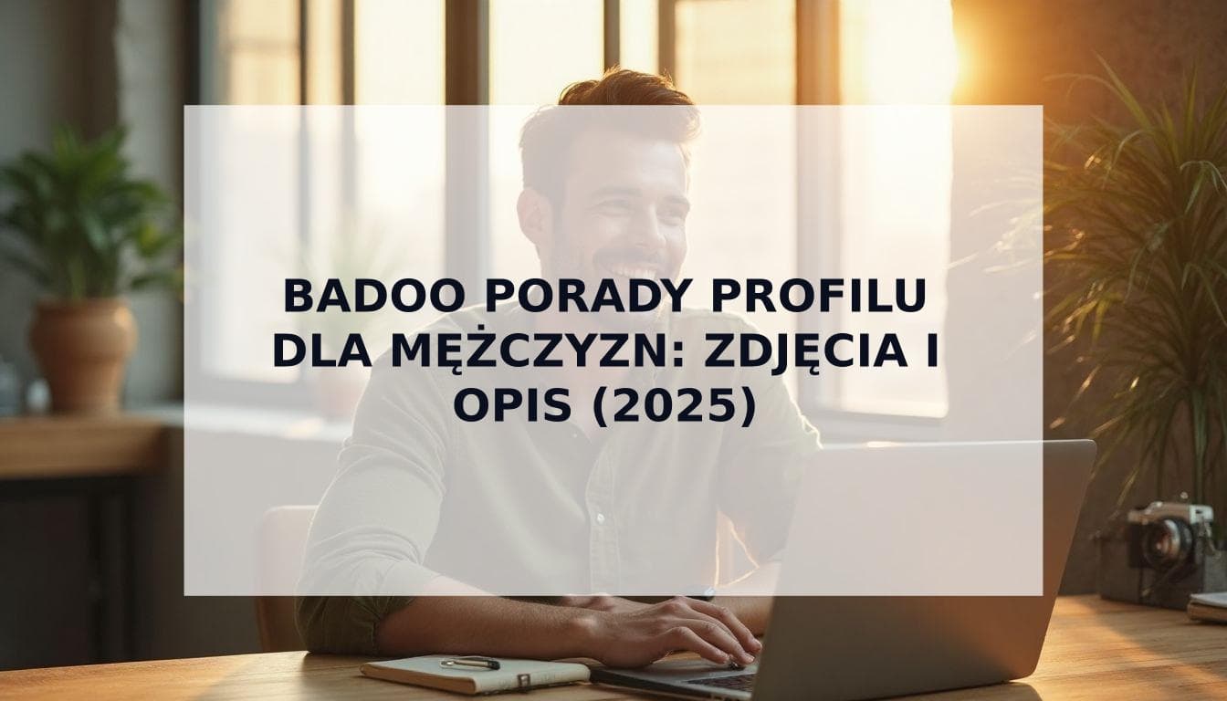 Cover Image for Kompletny przewodnik: Porady profil Badoo i opis dla mężczyzn (2025)