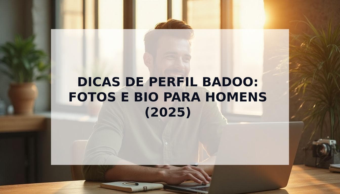 Cover Image for Dicas de Perfil Badoo: O Guia Completo de Fotos e Bio para Homens (2025)