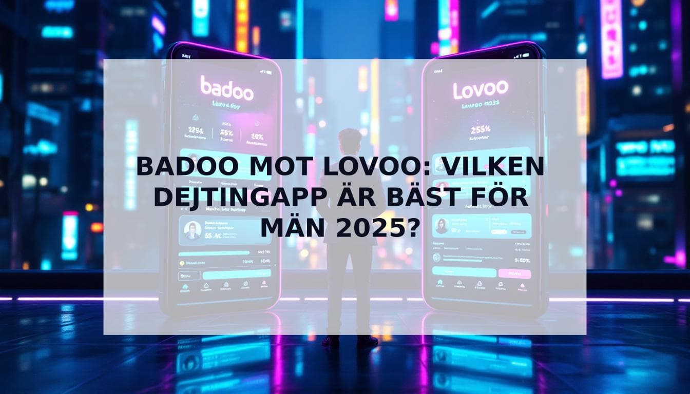 Cover Image for Badoo mot Lovoo: Den ultimata uppgörelsen 2025 för män